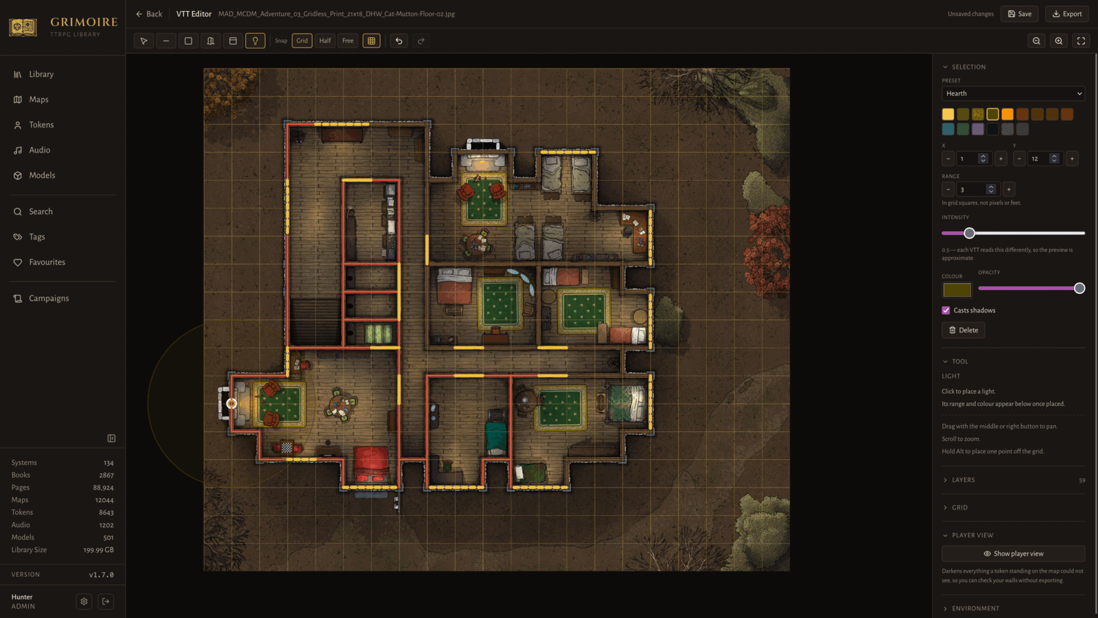 UVTT map editor