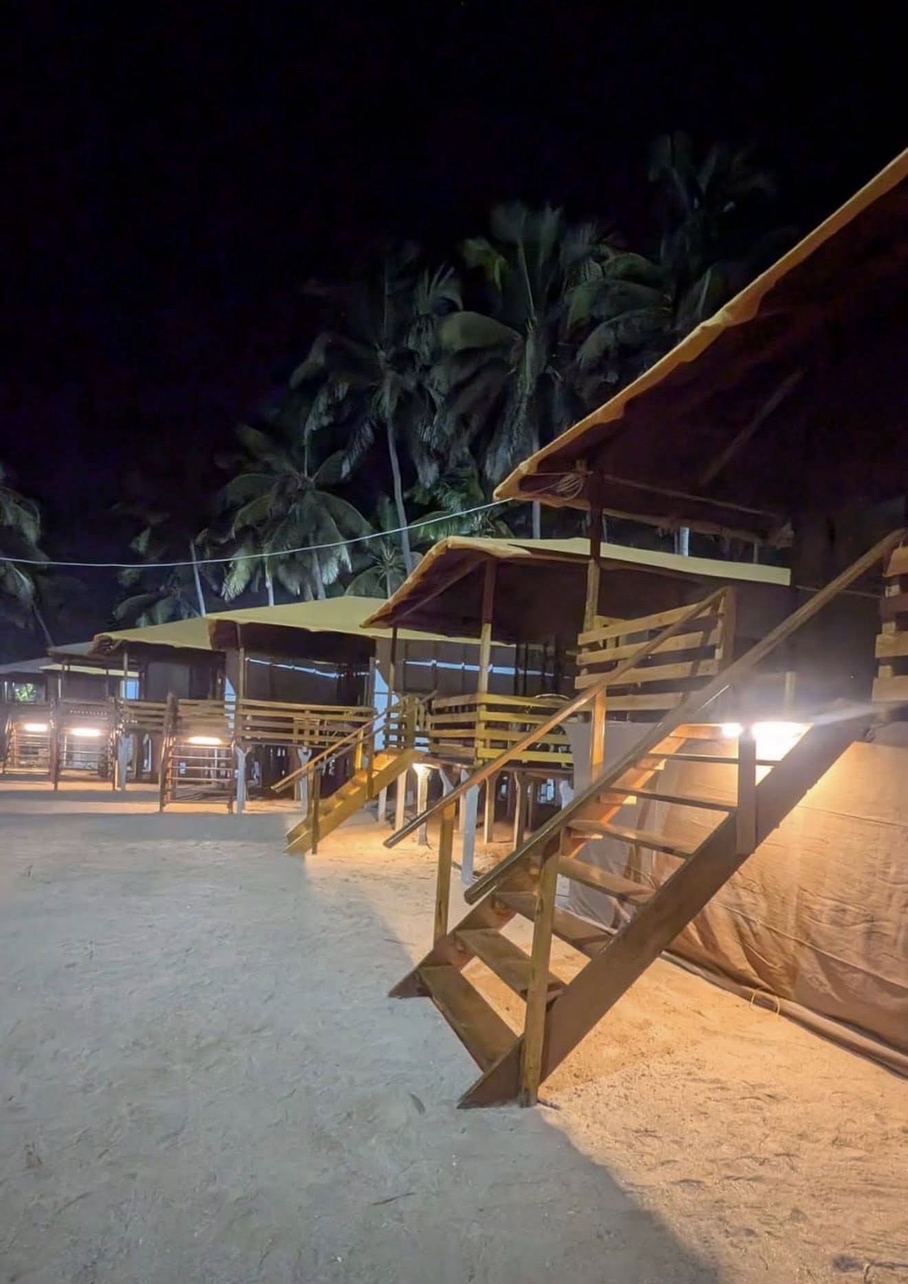 Yoga by the ocean at Polem Beach