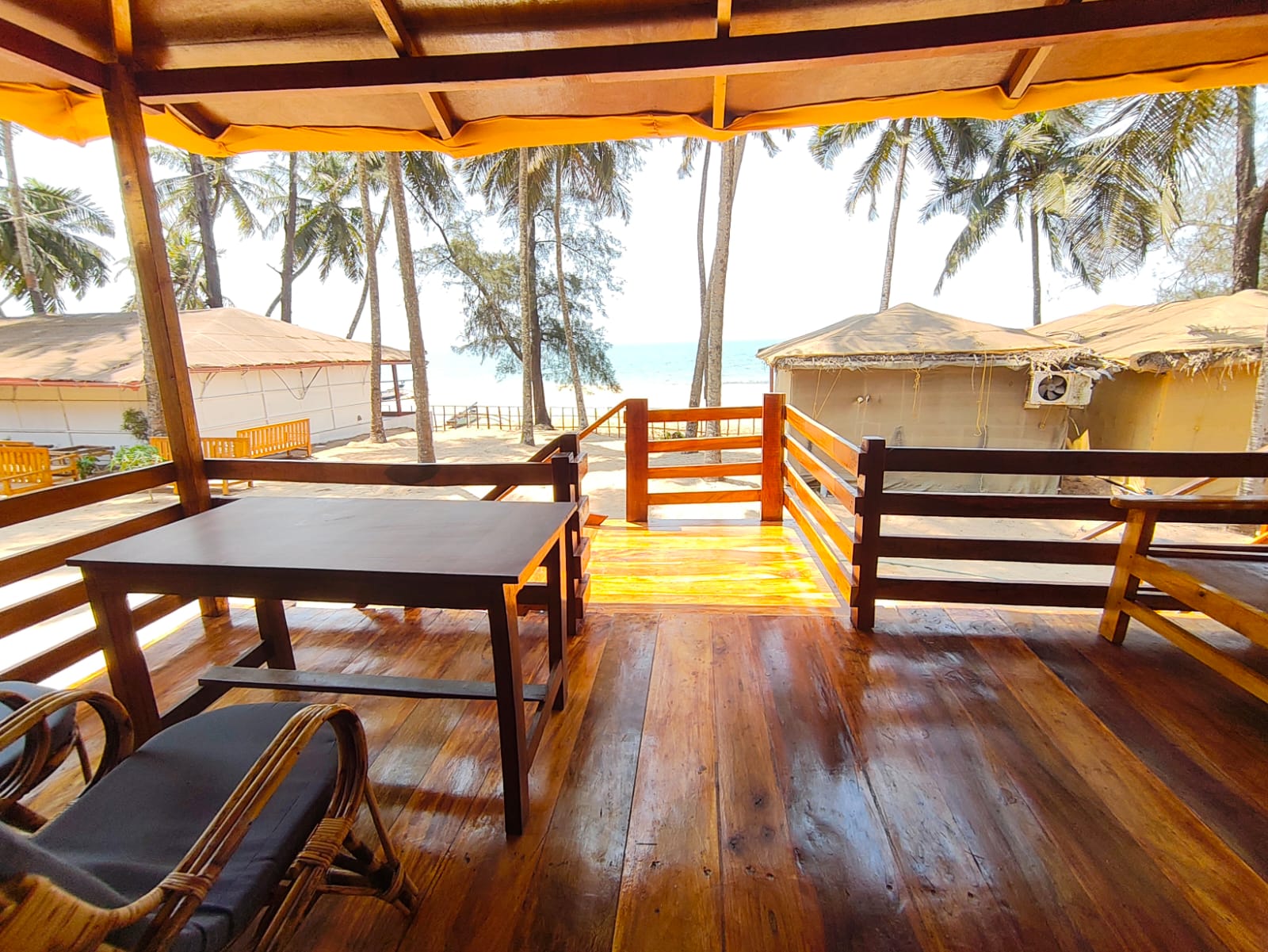 Sea facing beach cottage