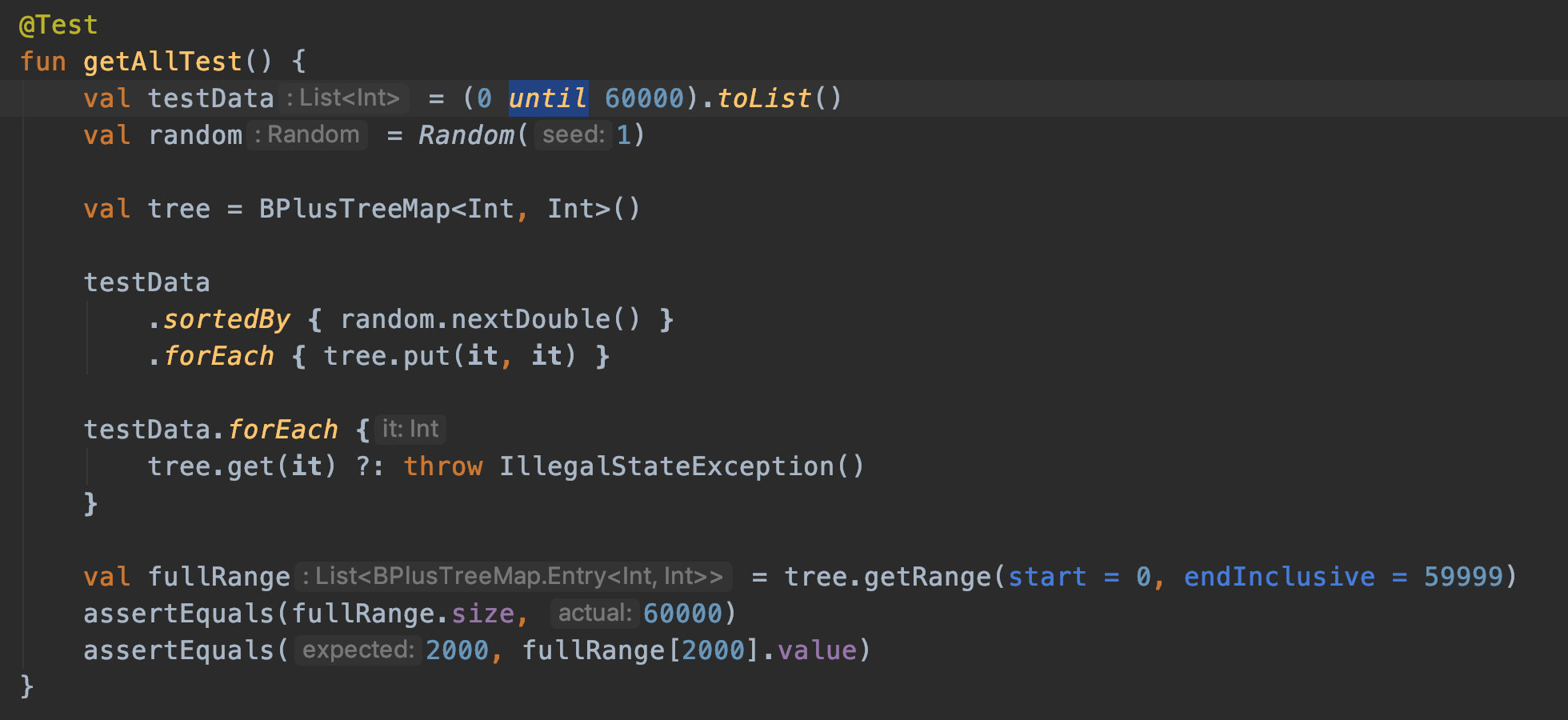 generated code