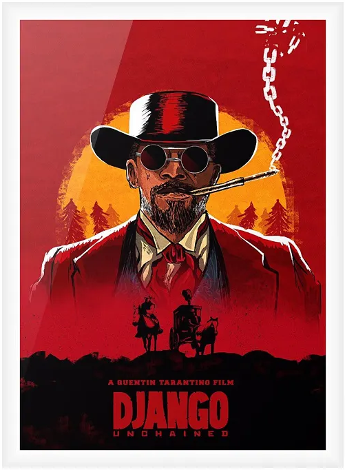 Imagem do filme do Tarantino, Django Livre