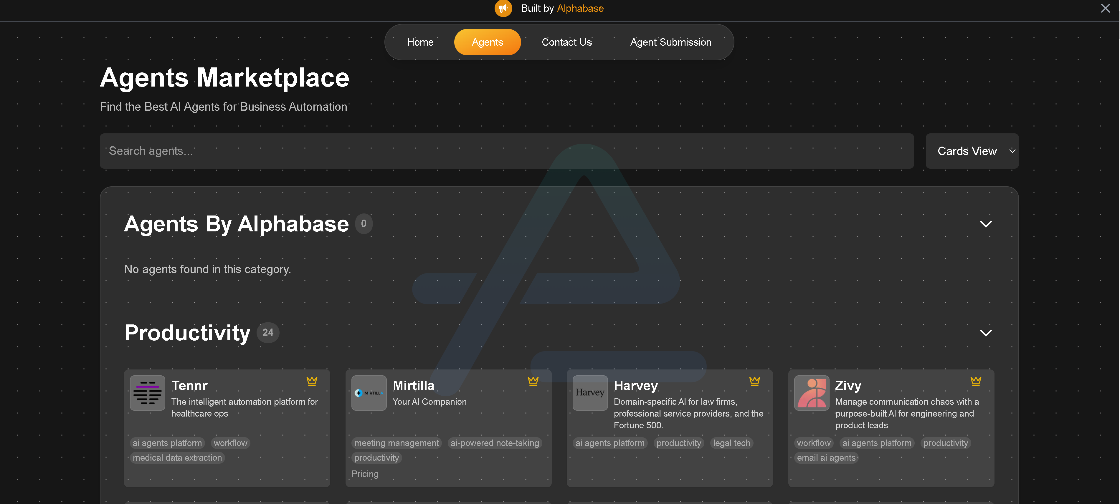 Best AI Agents for Business - Alphabase® | Alphabase