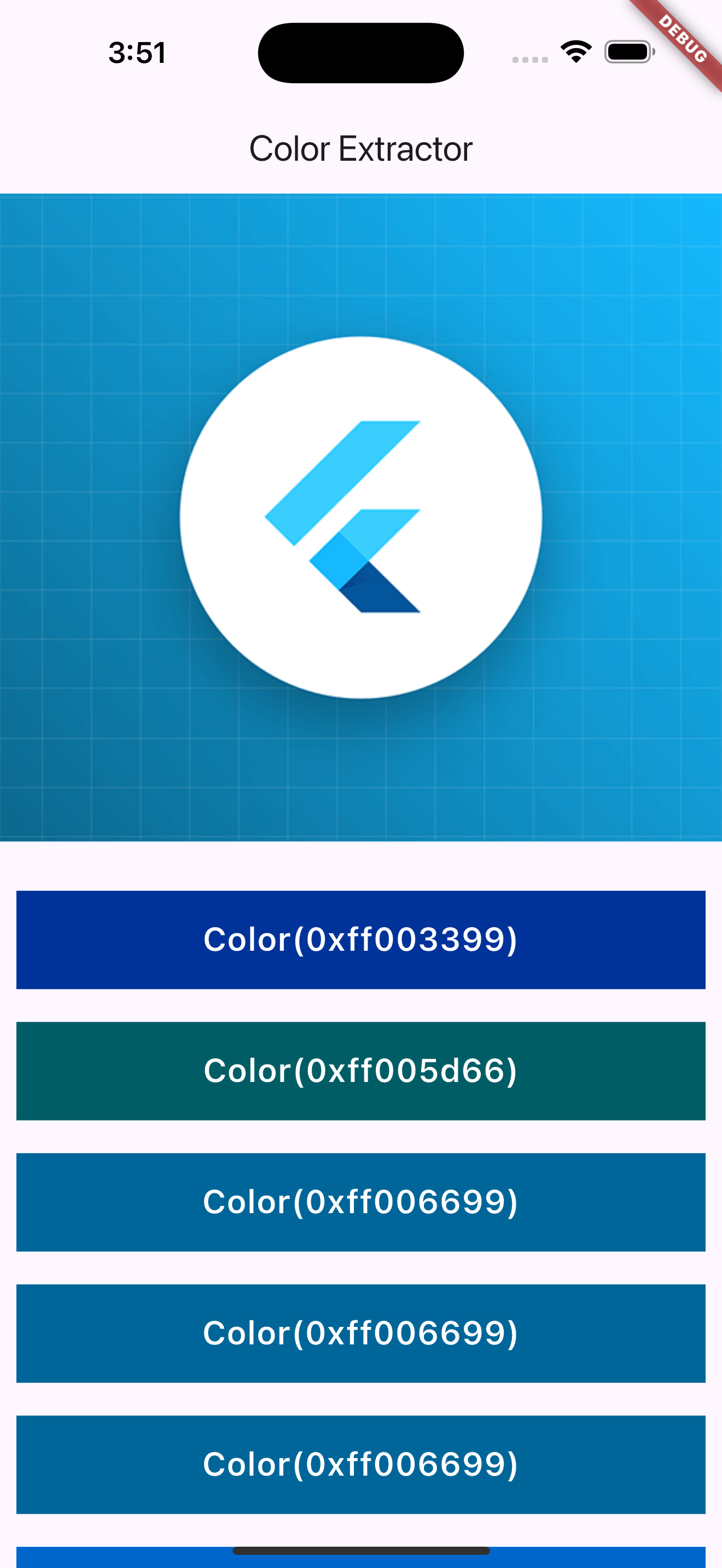 Color Extractor Screenshot