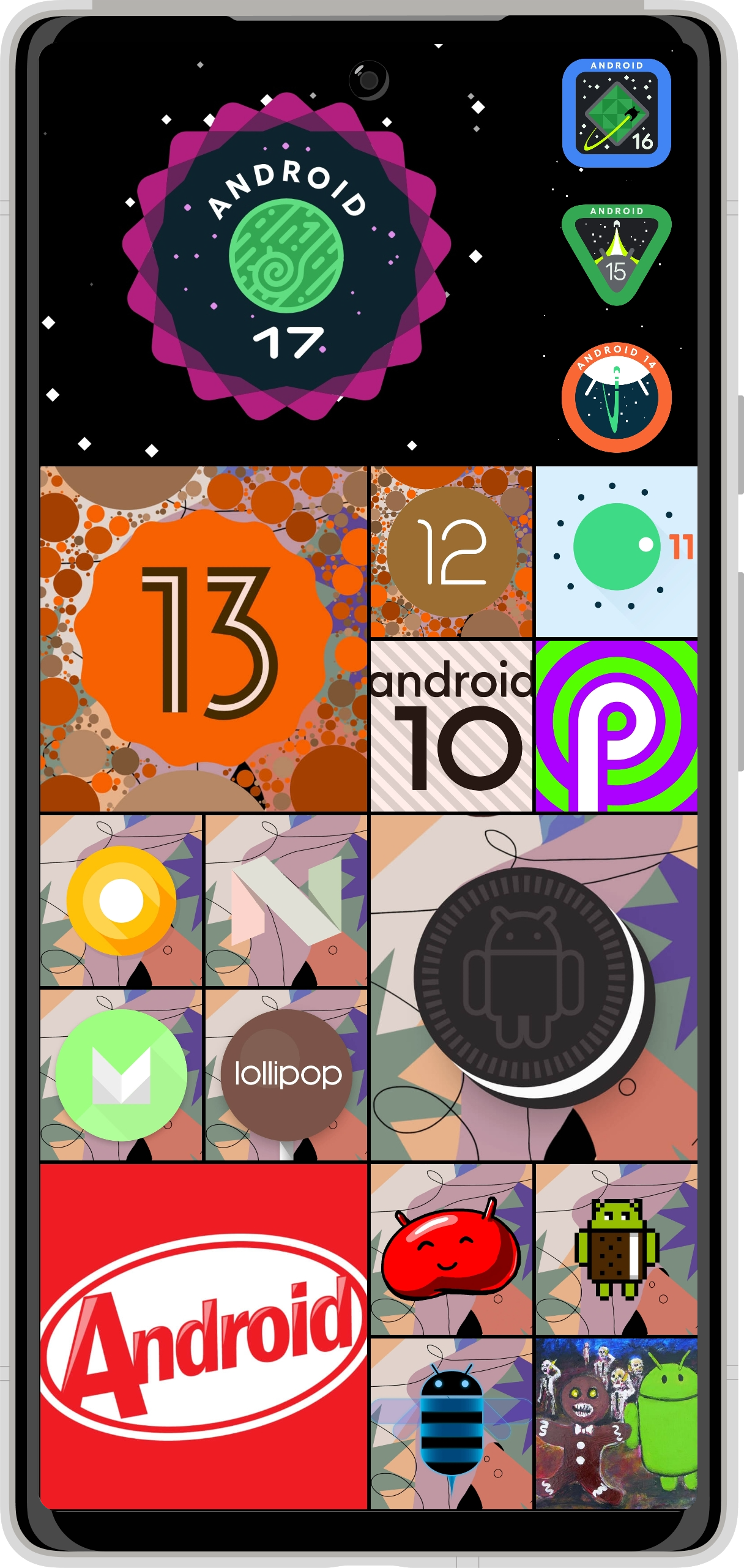 Screenshot 1 of Android Easter Eggs — opens full size