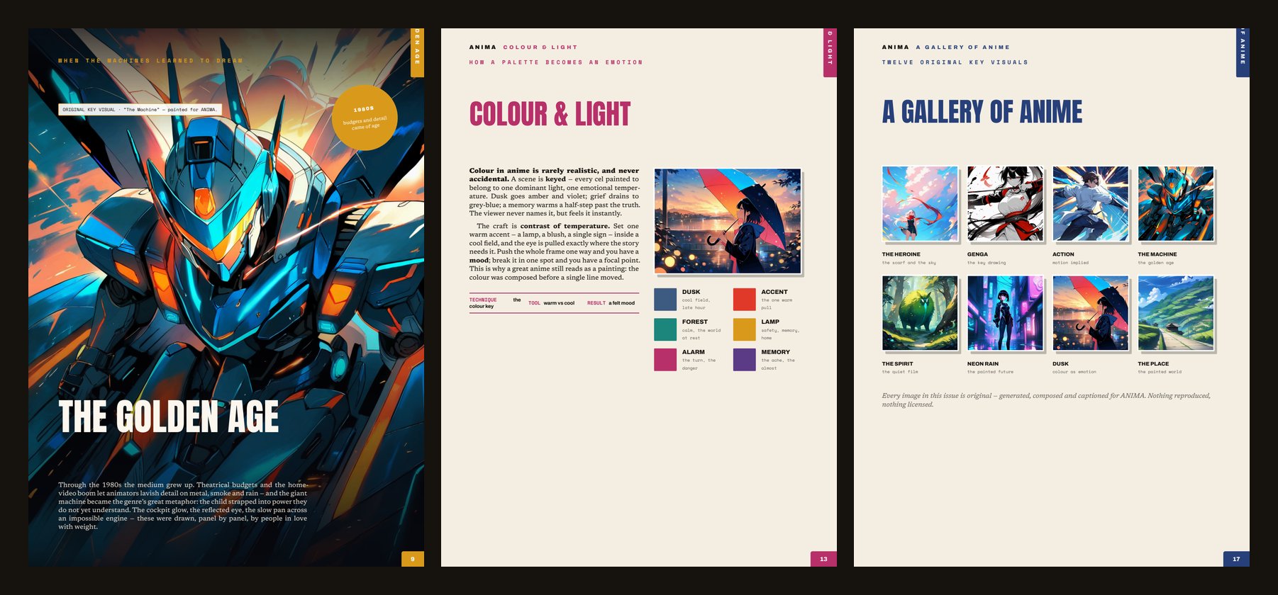 ANIMA interior pages