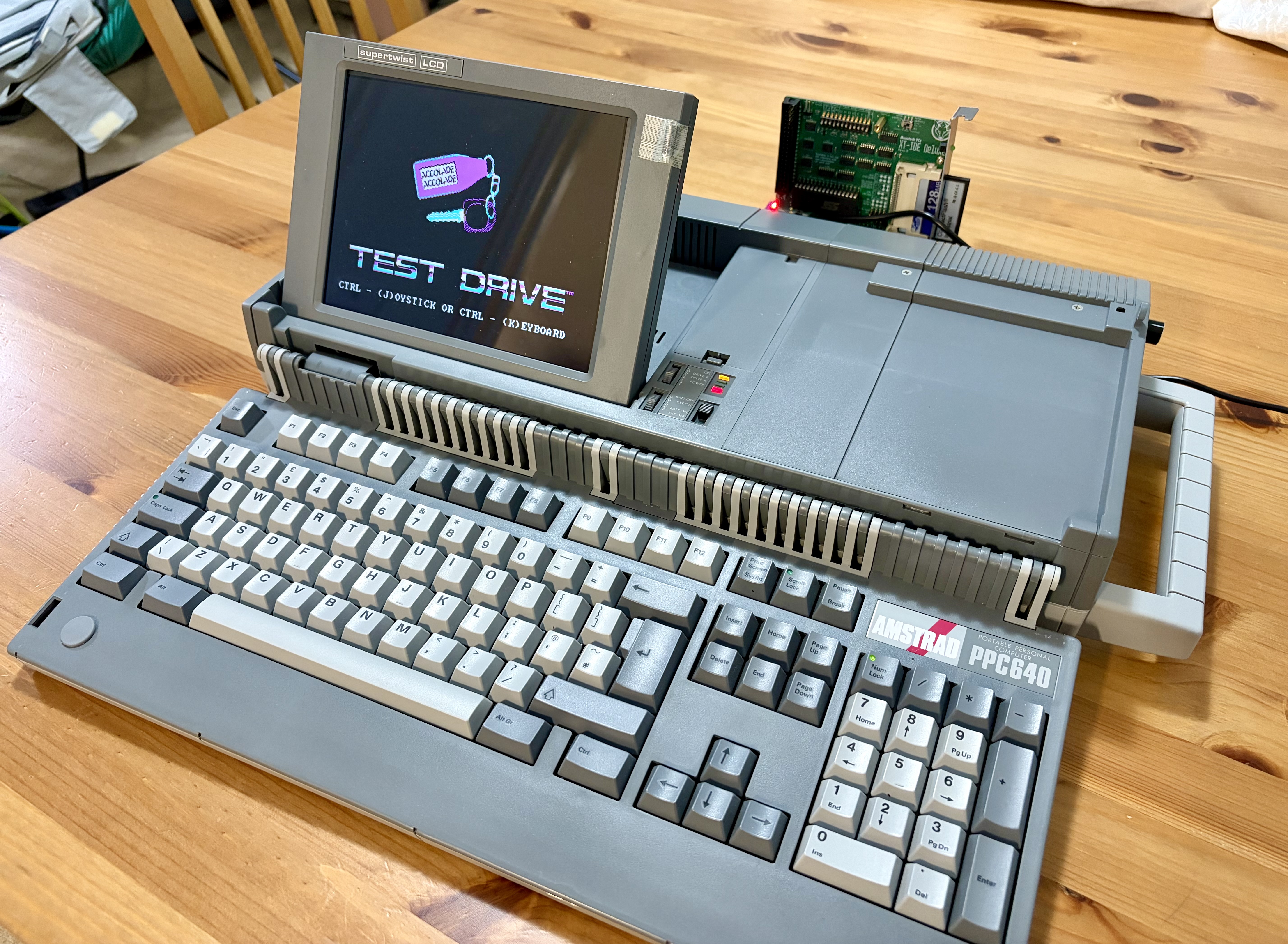 Amstrad isa, from the project README
