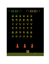 Space Invaders Game Run