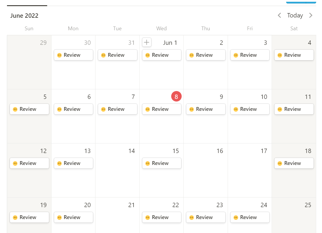 calendar after