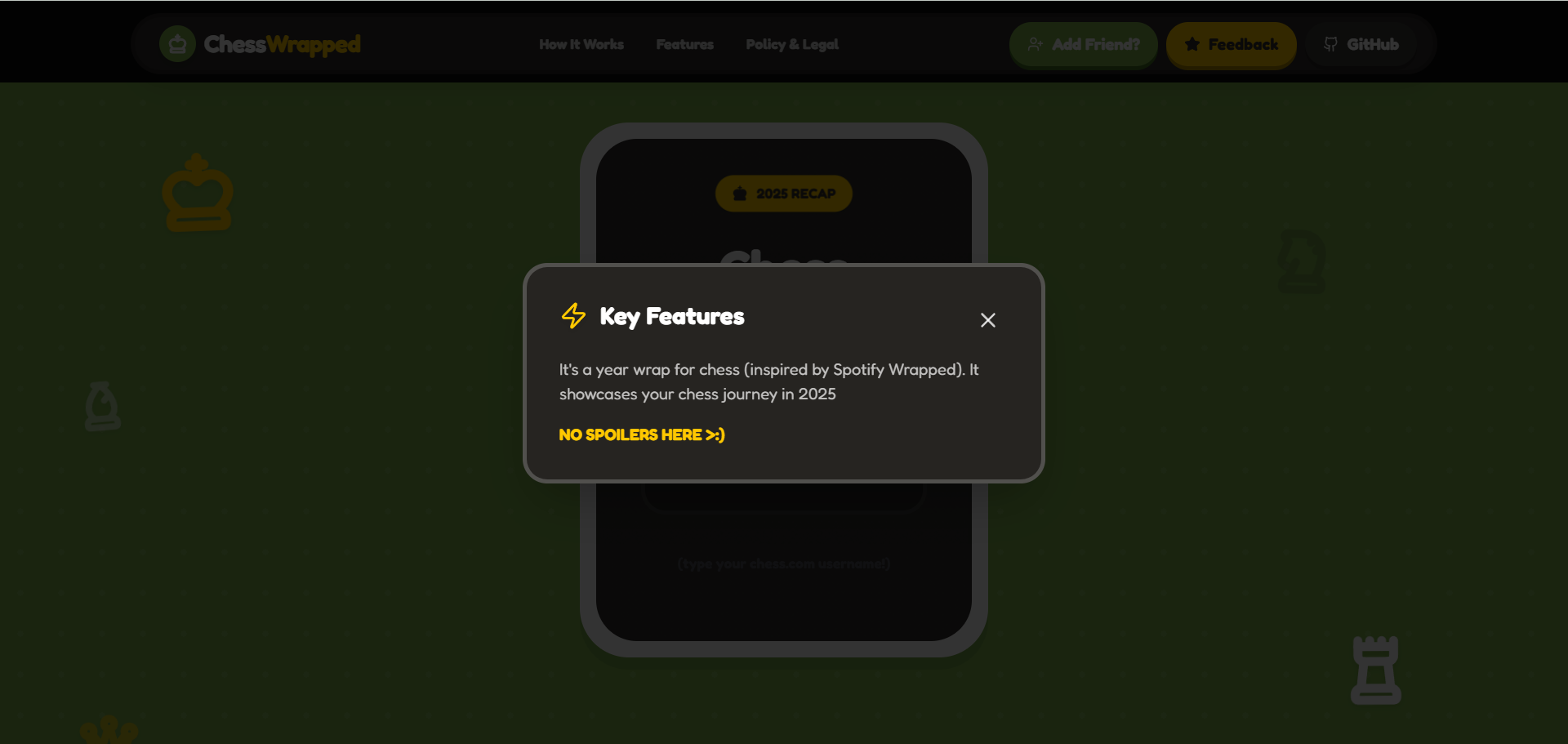 ChessWrapped Preview