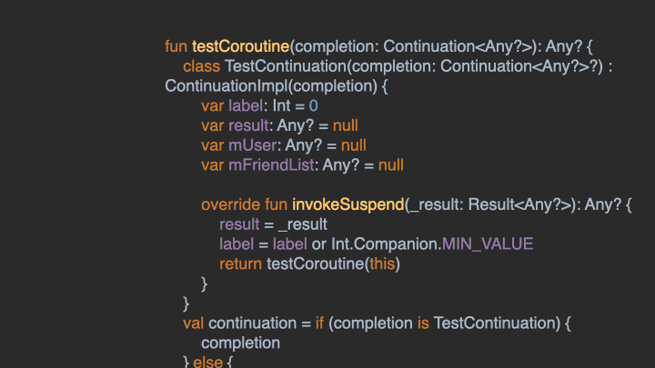 Coroutines Under The Hood