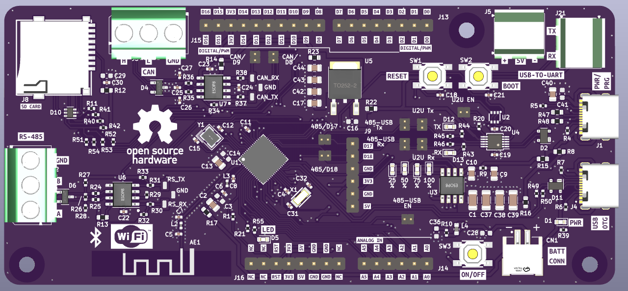 ESP32-S3 Dev Board, from the project README