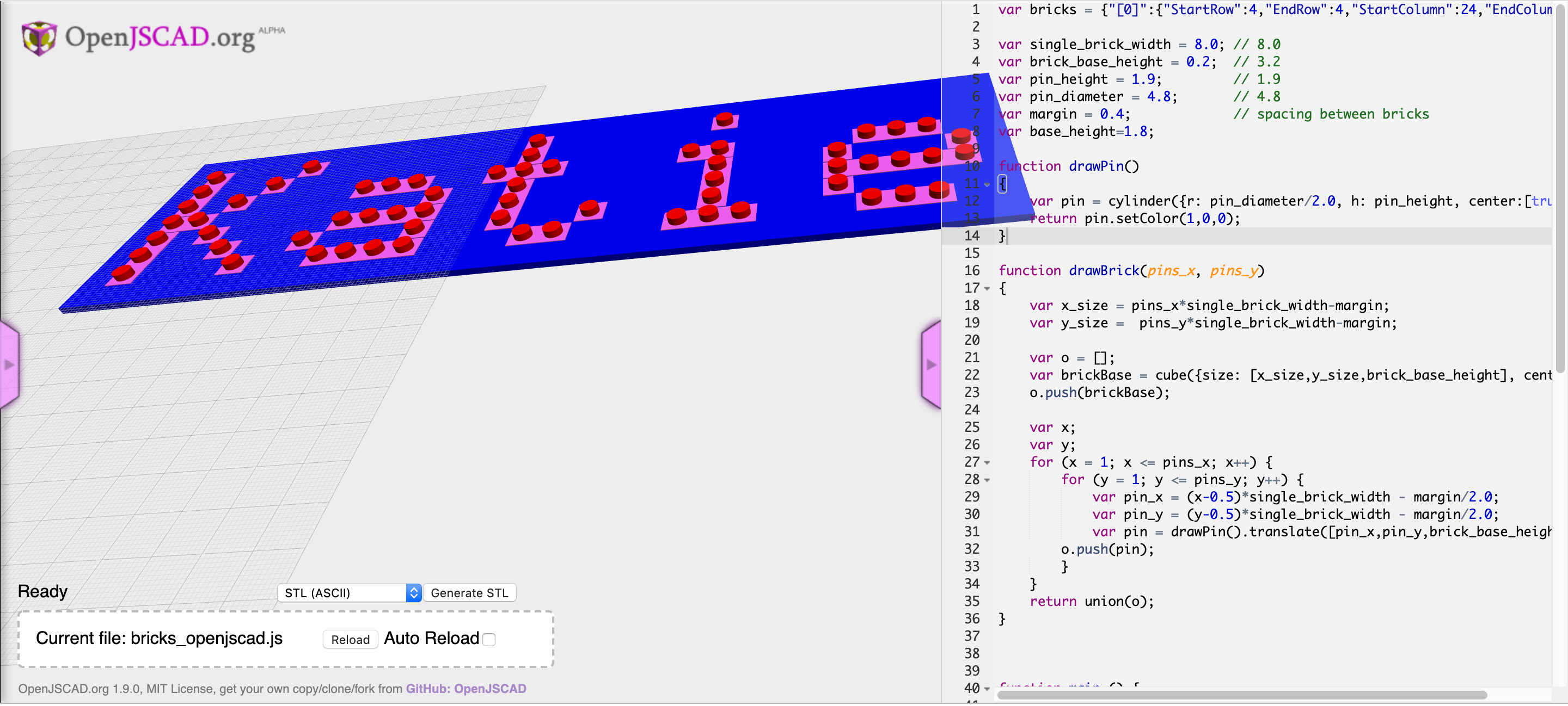 Nameplate 3D model