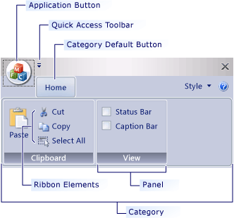 msdn ribbon