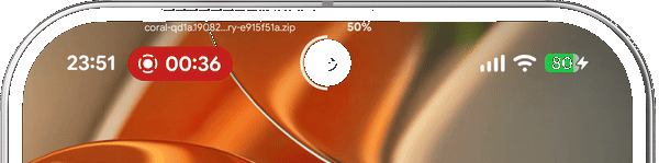 Download progress animation