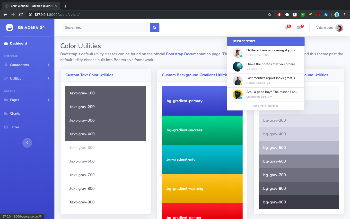 Colors & Notifications