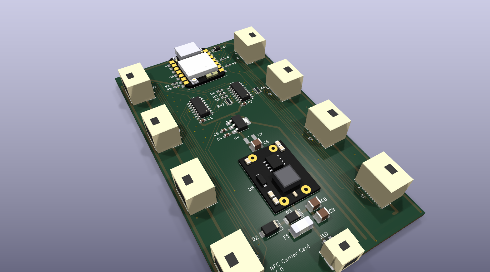 Pn5180 carrier, from the project README