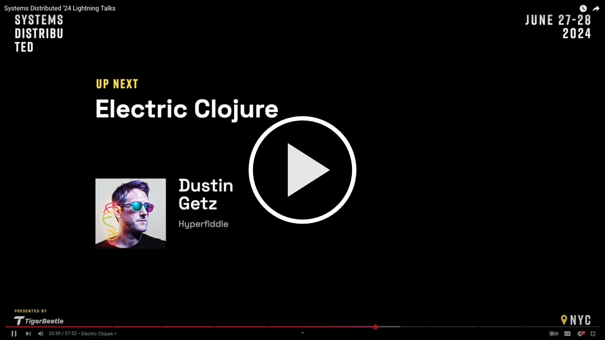 lightning talk video