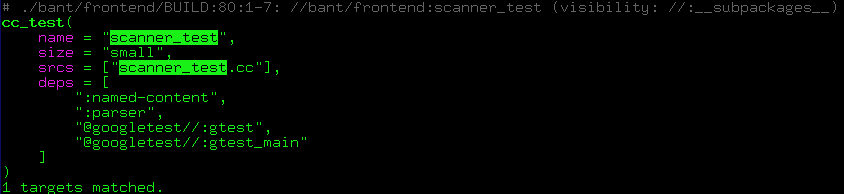 print grep output