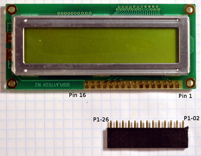 LCD Display and connector