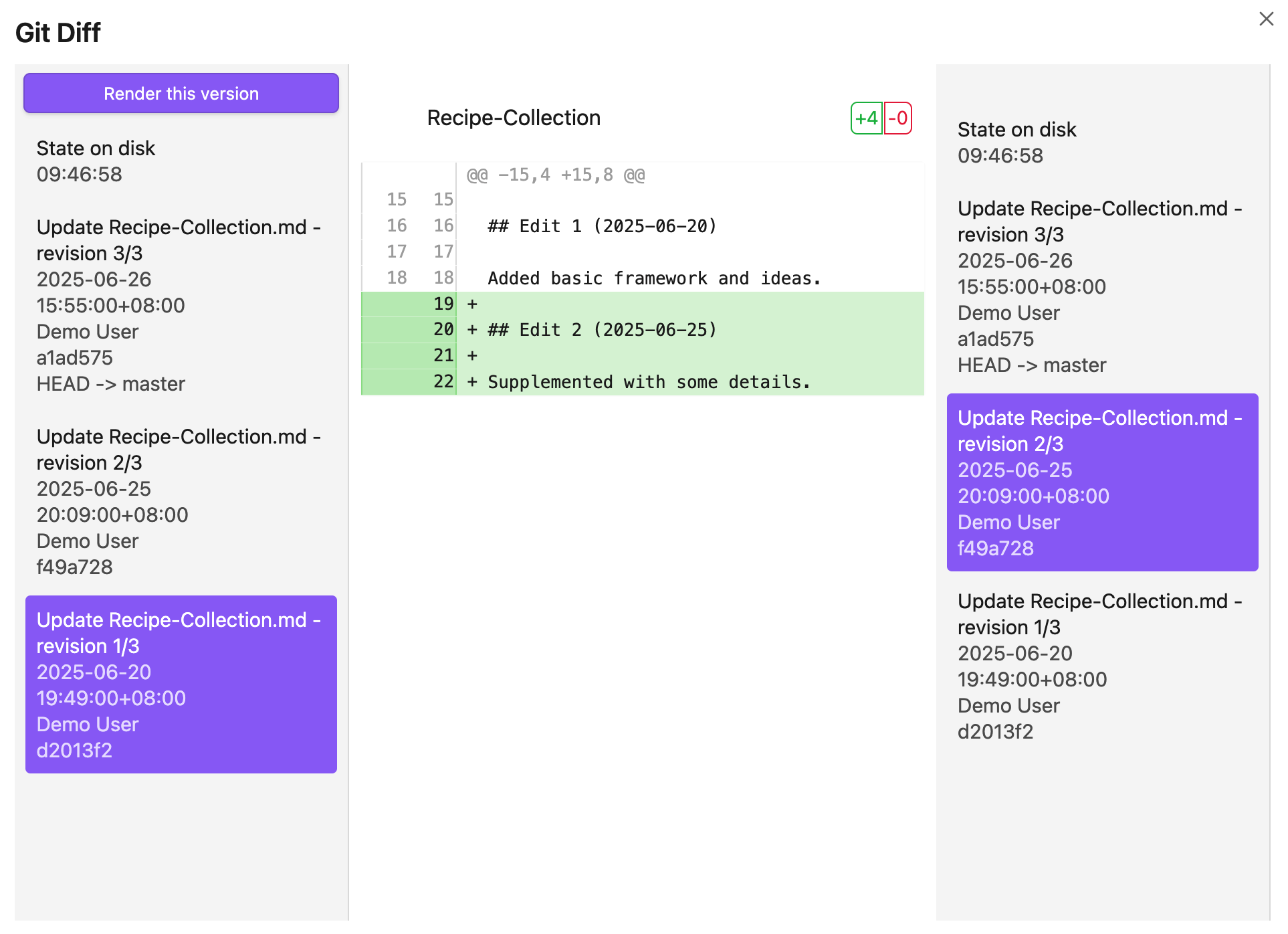 Git Diff