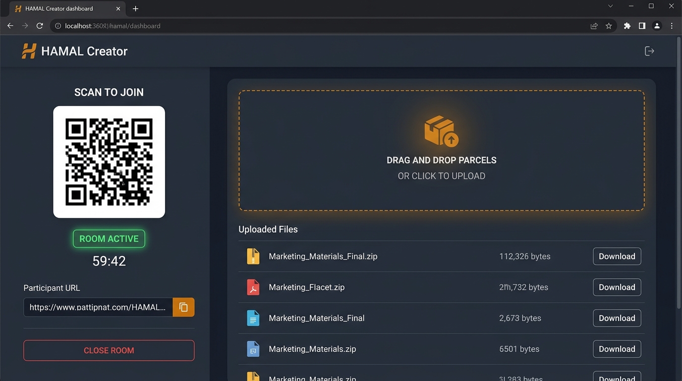 HAMAL Creator UI