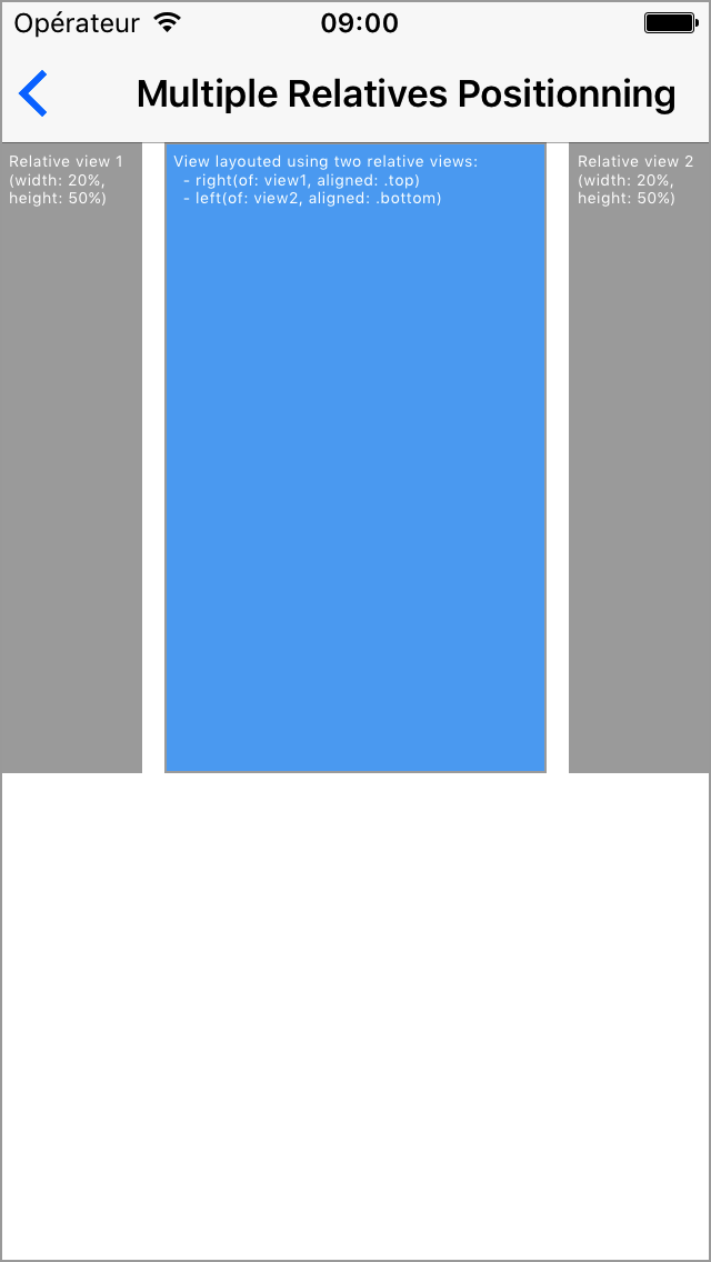 PinLayout example