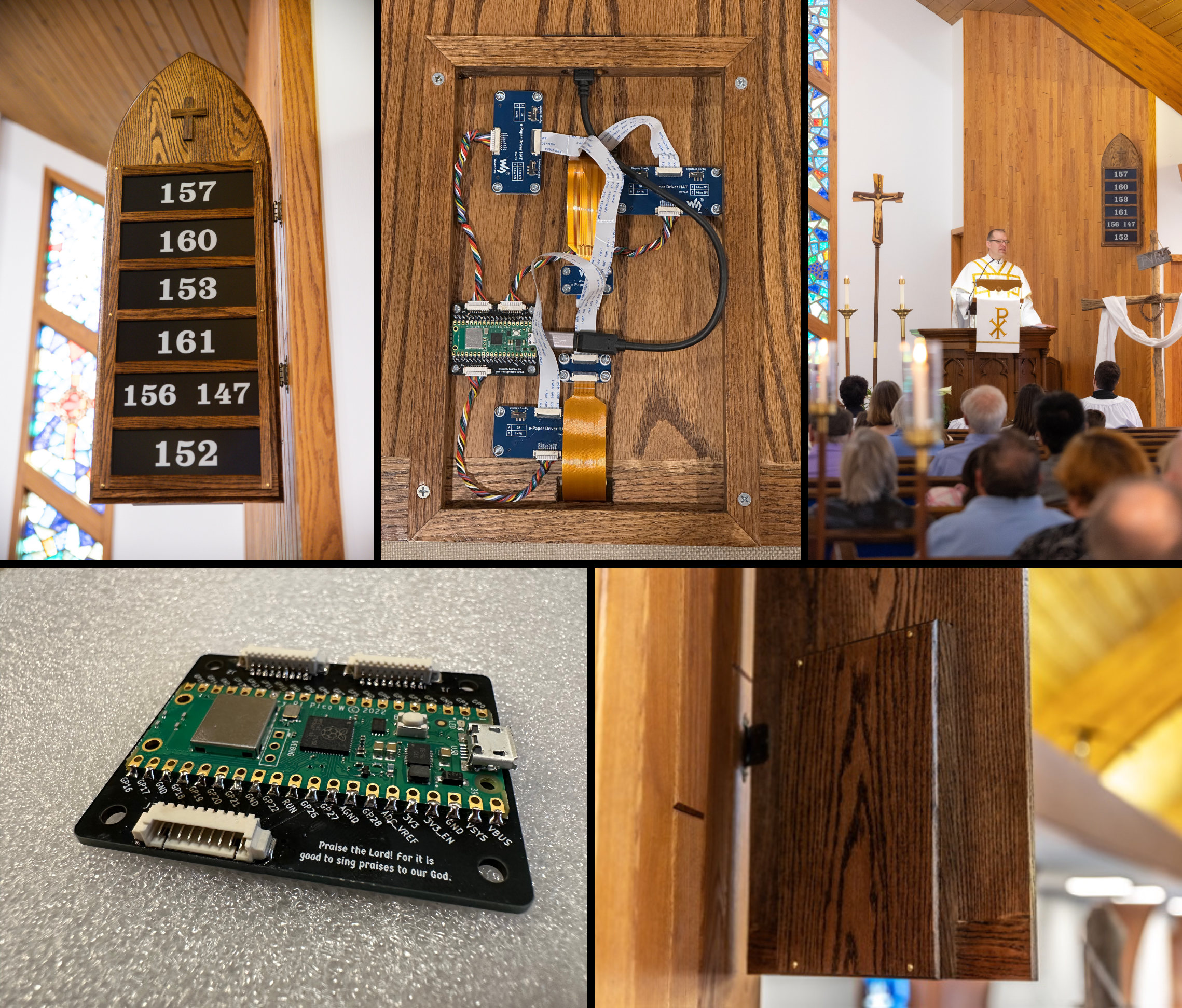 Ehymnboard, from the project README