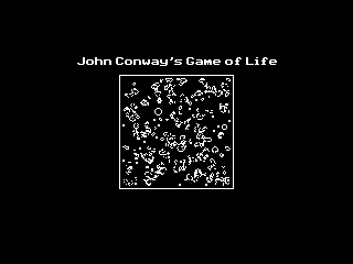 Screenshot of Conway's Game of Life