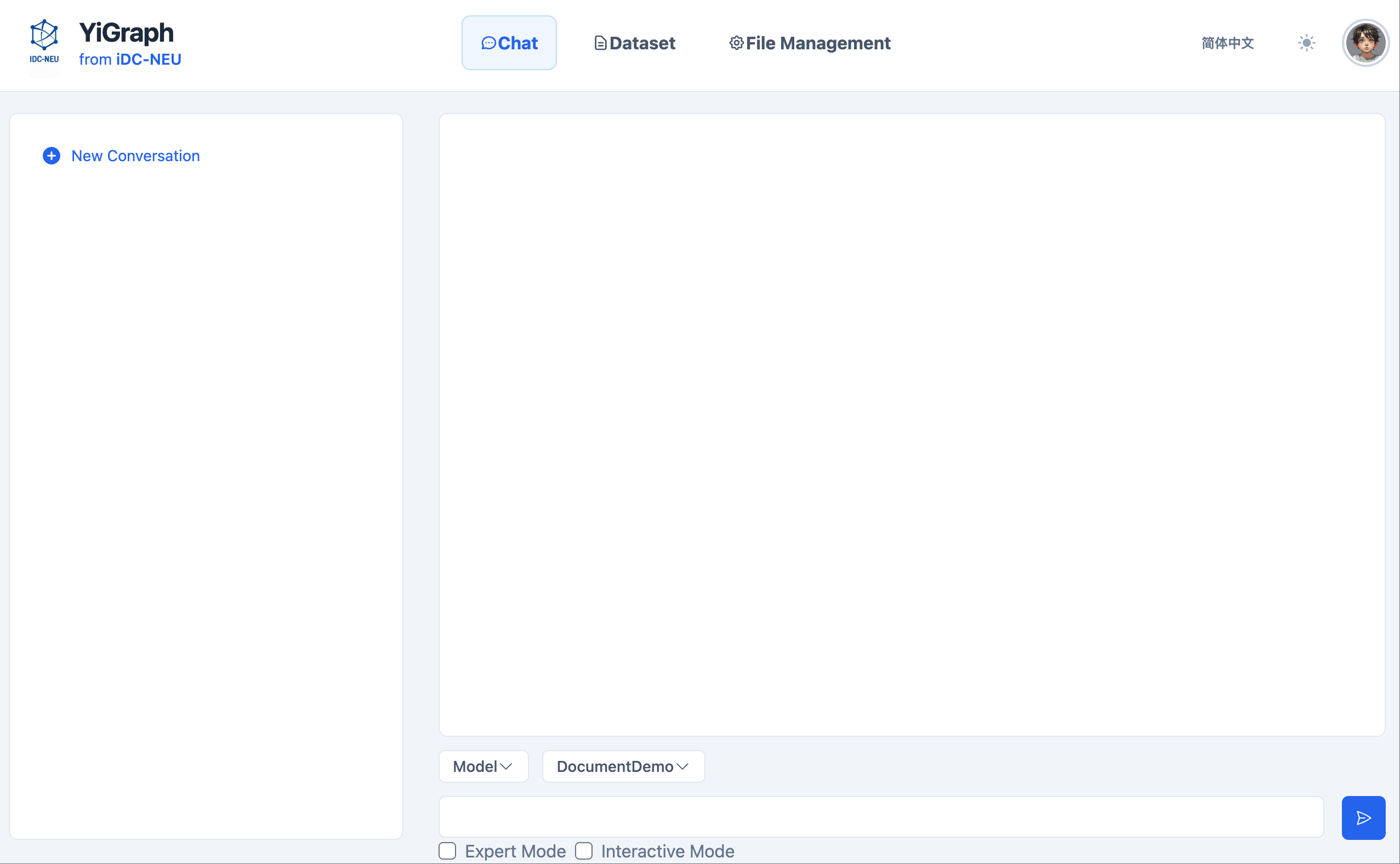 YiGraph Web Interface