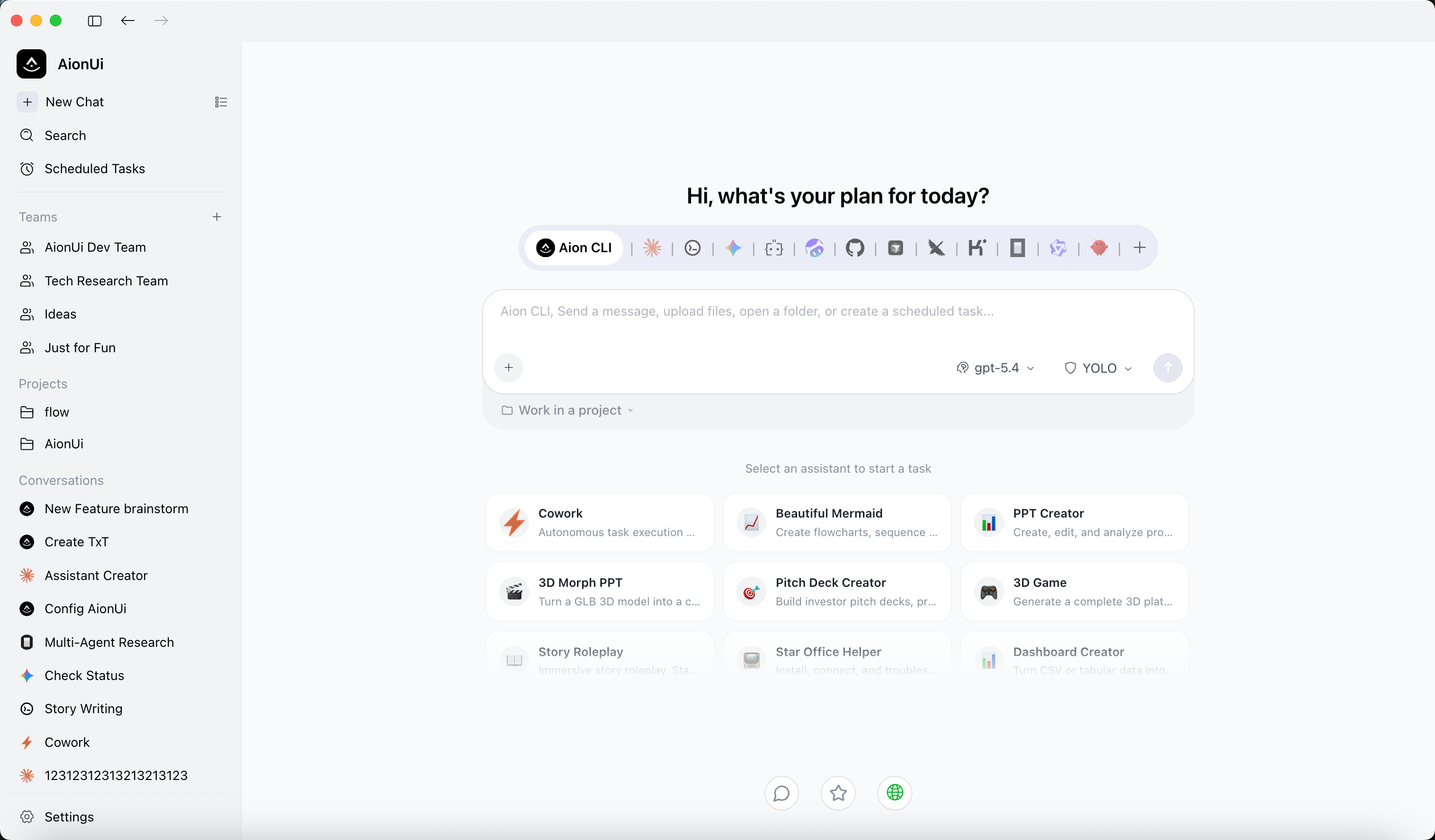 Built-in Agents