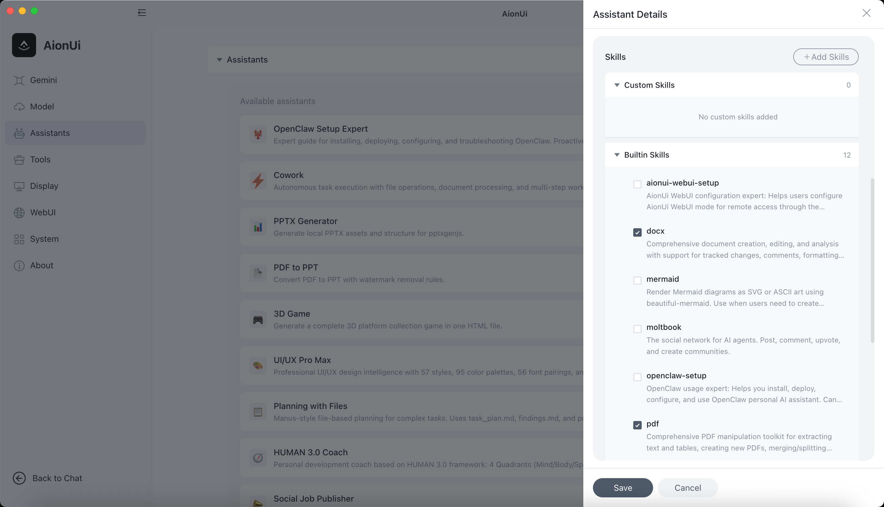 AI Assistants & Skills Ecosystem