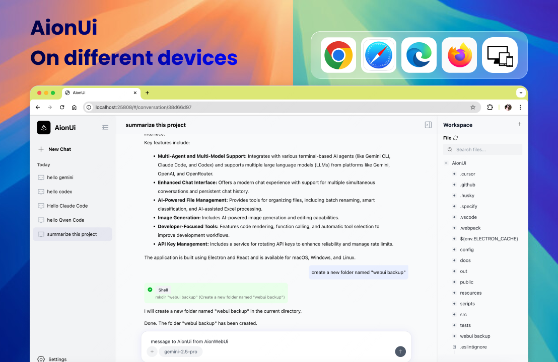 WebUI Remote Access Demo