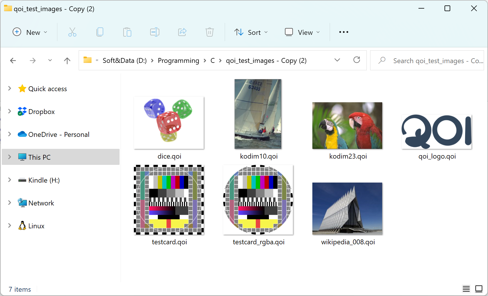 QOI images preview in Windows Explorer