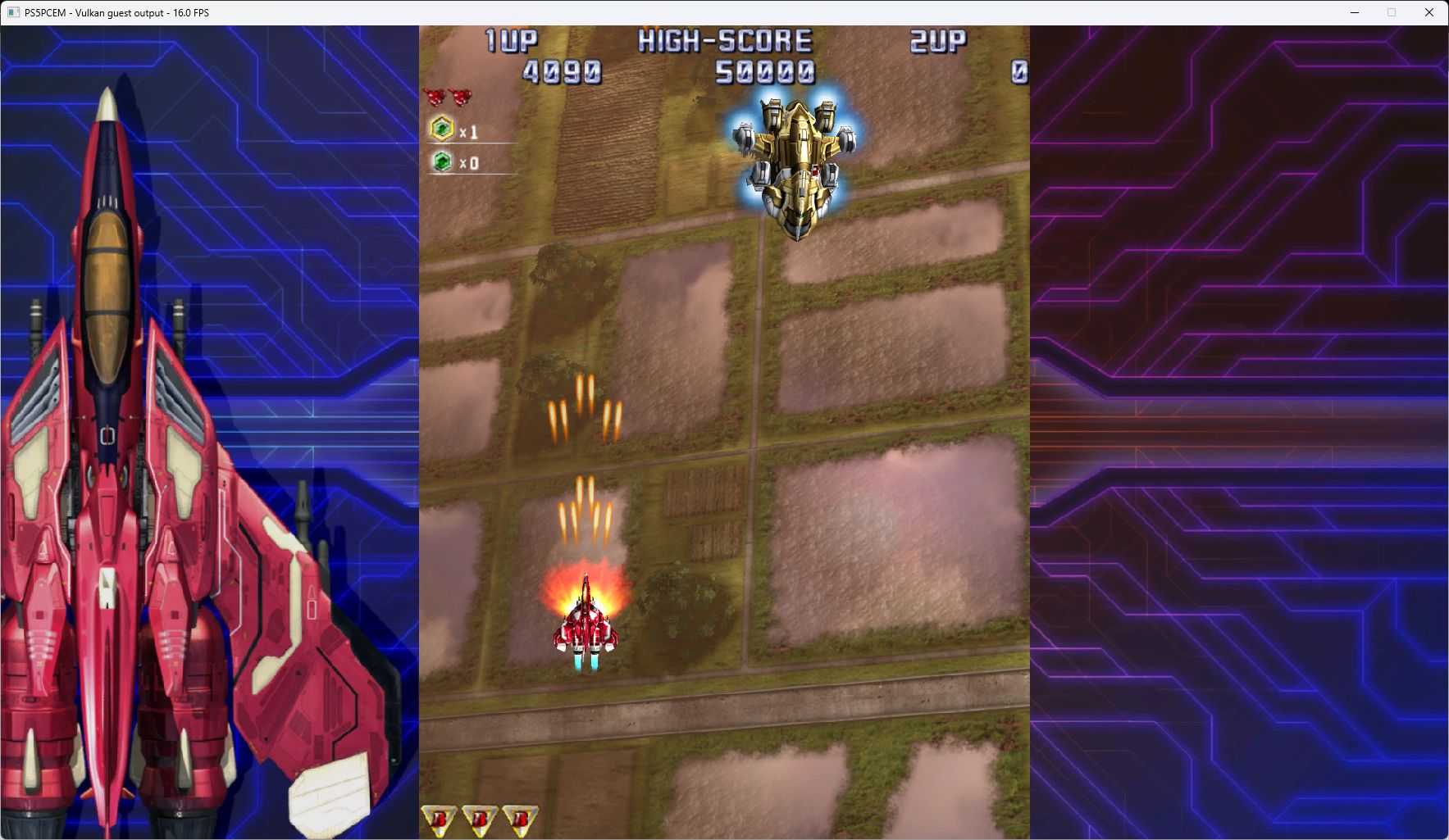 Raiden IV first level