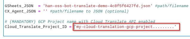 JupyterLab: Cloud_Translate_Project_ID