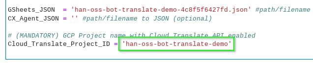 JupyterLab: Cloud_Translate_Project_ID Updated