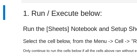 JupyterLab: Main Run/Execute section