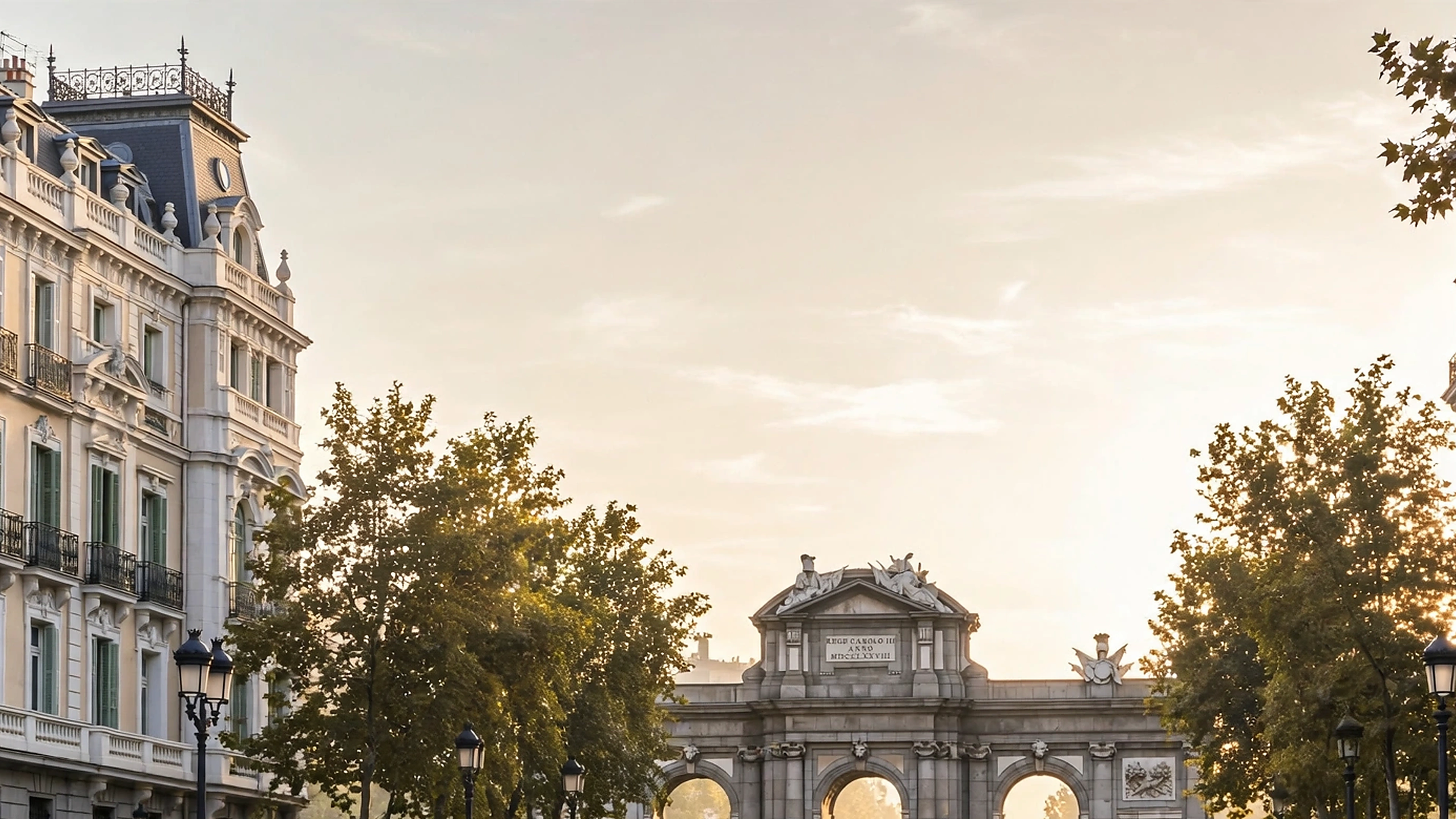 Imagen ilustrativa de Madrid como destino de un viaje de larga distancia