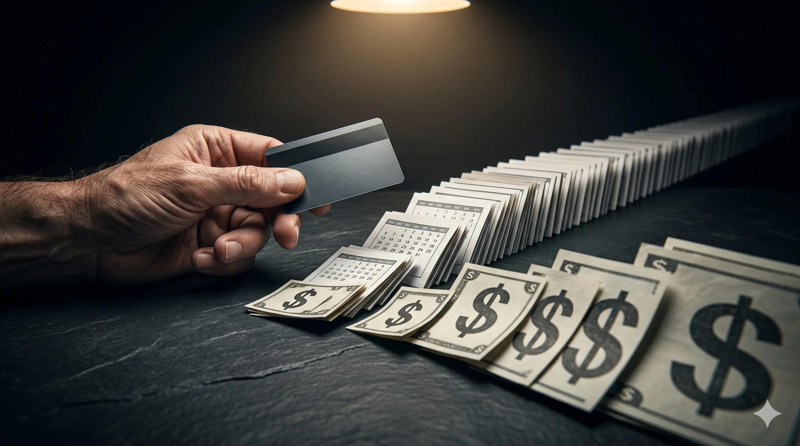 Money draining into a subscription calendar that never ends