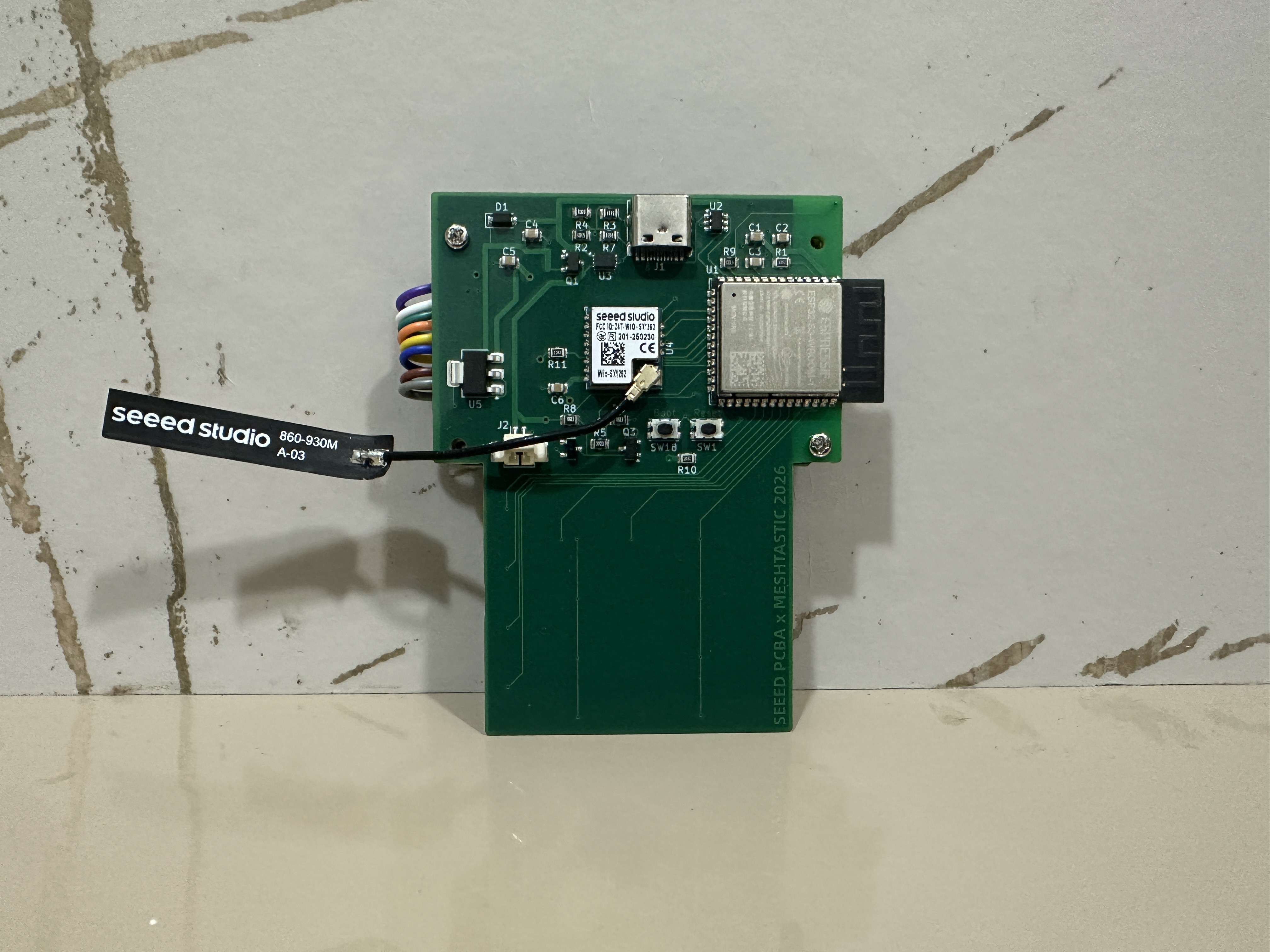MeshTalk T9 custom communicator circuit board