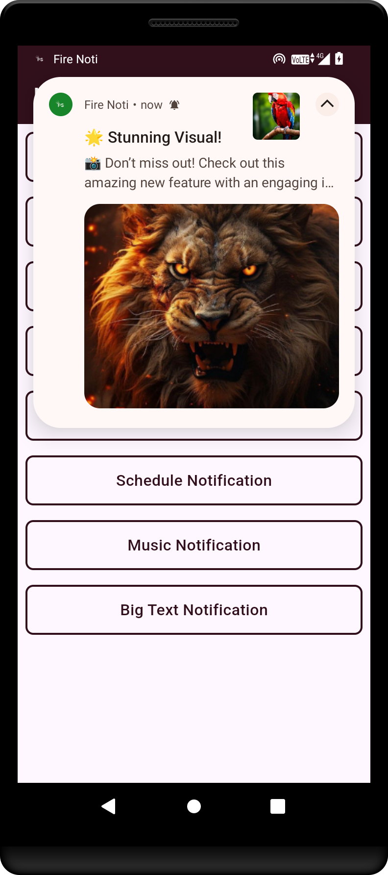 Big Image Notification