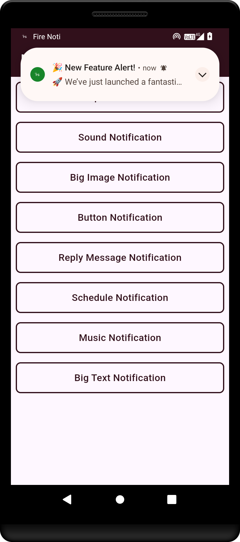 Simple Notification