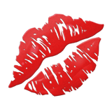 Kiss Mark on Apple