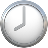 Clock Face Eight Oclock on Apple