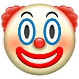 Clown Face on Apple