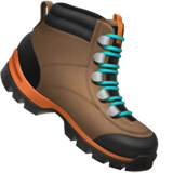 Hiking Boot on Apple
