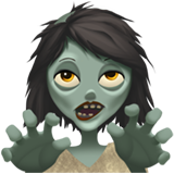 Woman Zombie on Apple