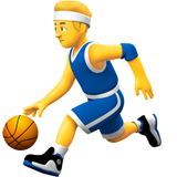 Man Bouncing Ball on Apple