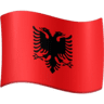 Albania Flag on Facebook