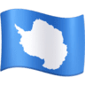 Antarctica Flag on Facebook